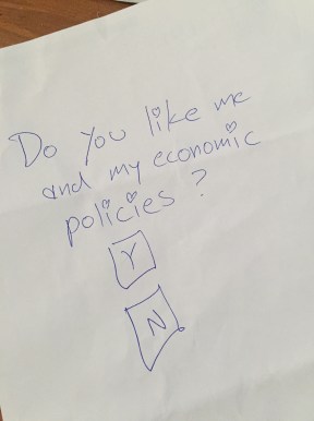 Fun fact: this is the exact note that Andrew Peacock used in his unsuccessful spill motion against PM Malcolm Fraser in 1981