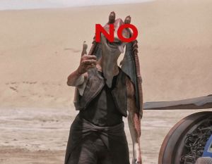 What, so "thumbs up" is a thing in a galaxy far, far away?